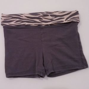 Girls Zebra Printed Shorts